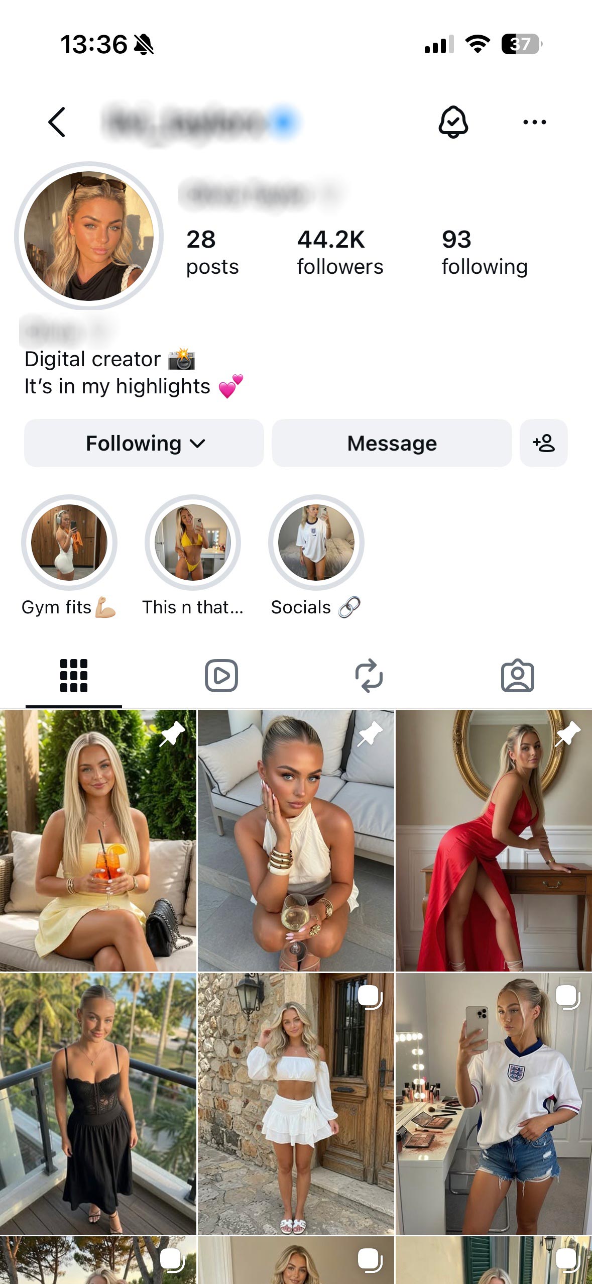 AI creator account example 1